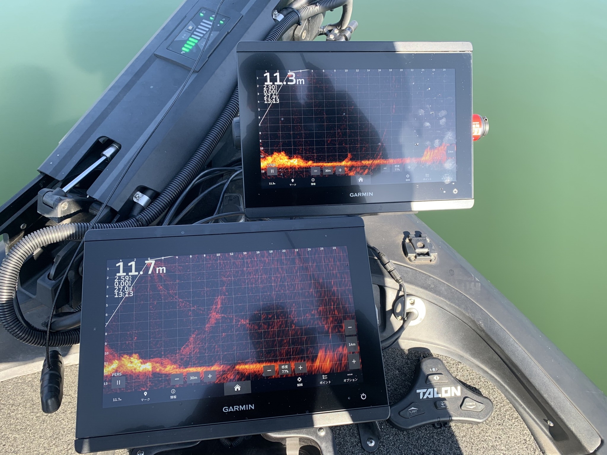 GARMIN Panoptix PS30 下方探査用３Dソナー GPS魚群探知機用｜G-FISHING